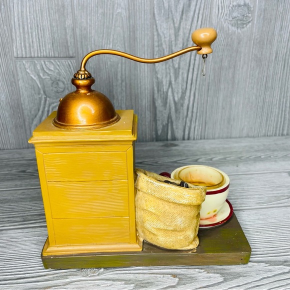 Yankee Candle Coffee Grinder candle Tart Warmer Decorative Collectible decor - Picture 6 of 14